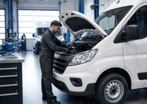 Komercinio transporto priežiūra: kodėl profilaktika verslui padeda sutaupyti?